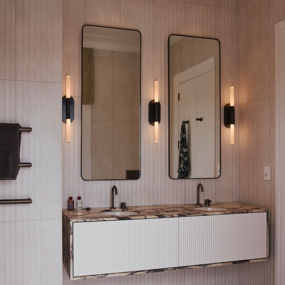 Calacatta Rosoto marble bathroom vanity top v2